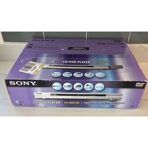Sony DVP-NS575P DVD CD Player Progressive Scan Black NEW Sealed